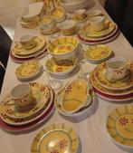 Prachtig +/- 75 delig Siciliaans Caleca Servies, Antiek en Kunst, Ophalen