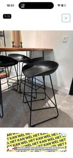 HAY About a Stool AAS38 barkruk - 76cm - Zwart, Ophalen, Kunststof, Gebruikt, 60 tot 90 cm