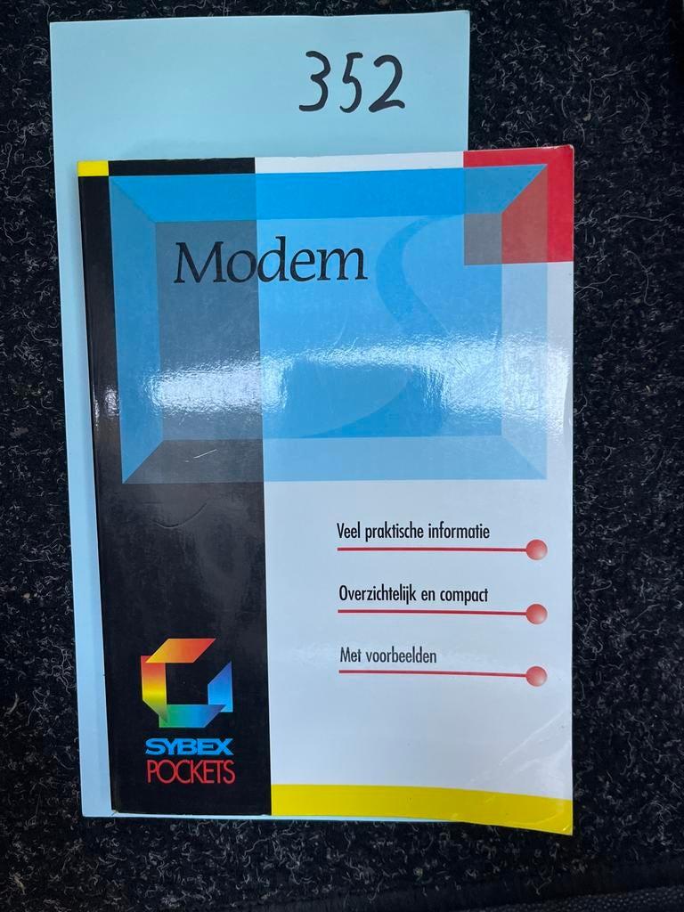 Modem - Sybex Pockets: Praktische Informatie en Voorbeelden, Boeken, Informatica en Computer, Ophalen of Verzenden, Zo goed als nieuw