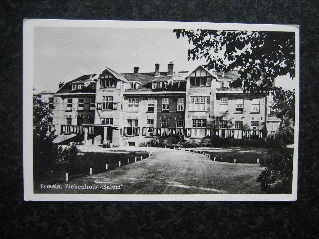 ERMELO Ziekenhuis Salem A 1950, Ophalen of Verzenden, 1940 tot 1960, Gelderland