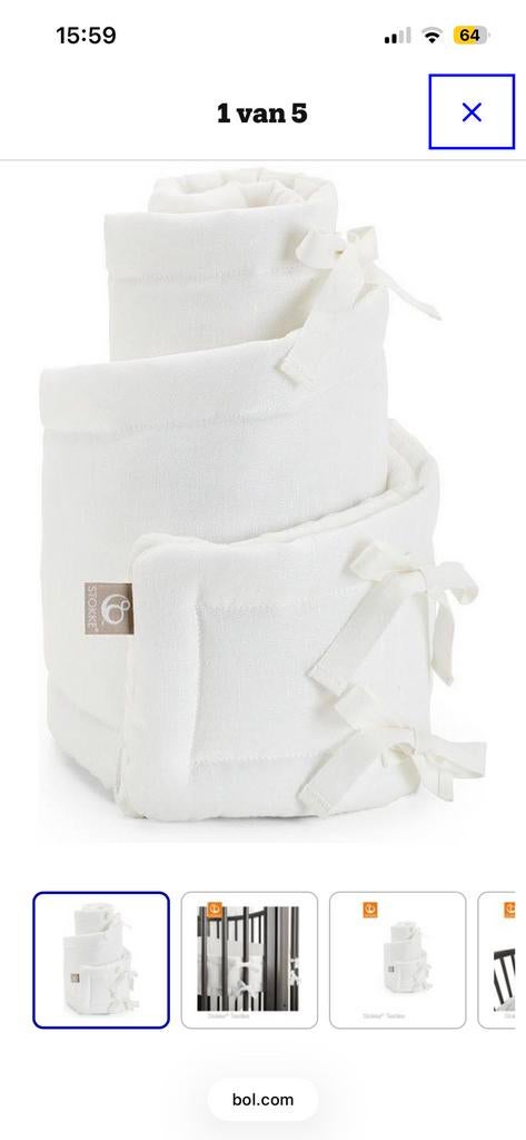 Accessoires voor stokke mini, Kinderen en Baby's, Babywiegjes en Ledikanten, Ophalen of Verzenden, Gebruikt, Wieg