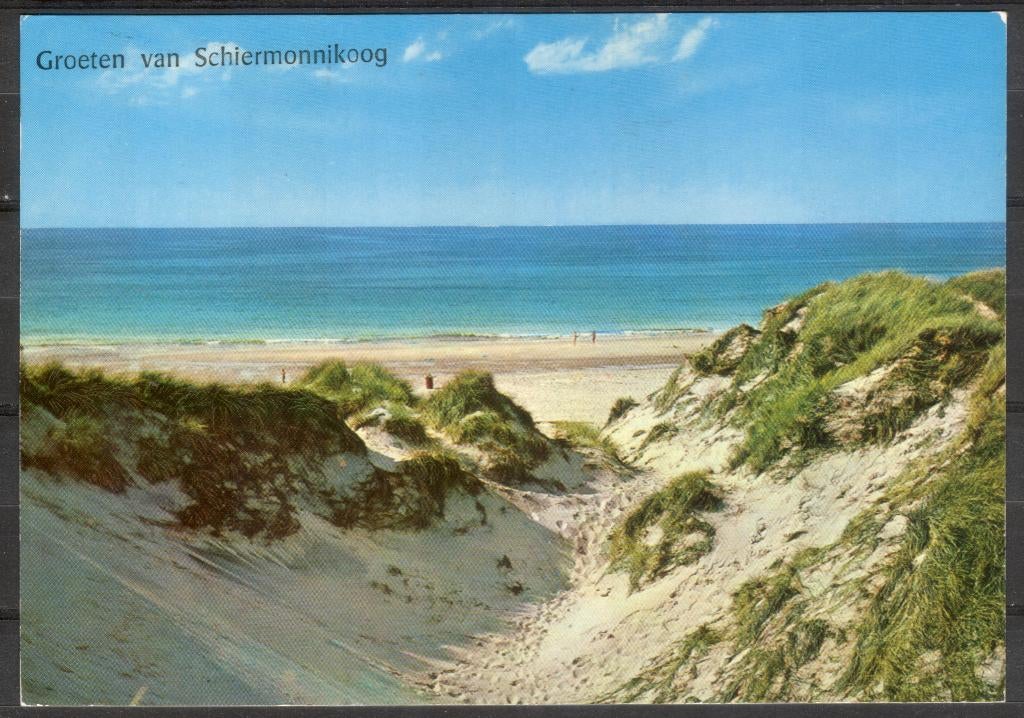 Schiermonnikoog - duinen, Verzenden, 1960 tot 1980, Gelopen, Waddeneilanden