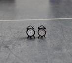 Retro wekker klok miniatuur nieuw 1:12 - Zwart, Ophalen of Verzenden, Nieuw, Decoratie