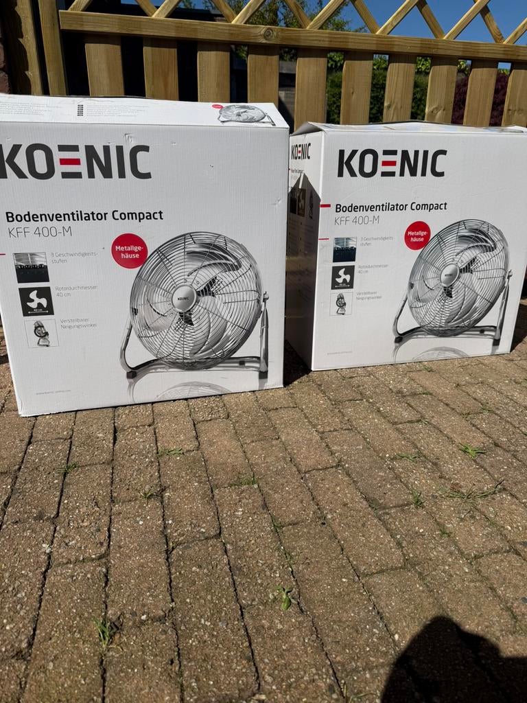 Te koop 4 ventilators. Z.G.A.N, Witgoed en Apparatuur, Ophalen, Zo goed als nieuw