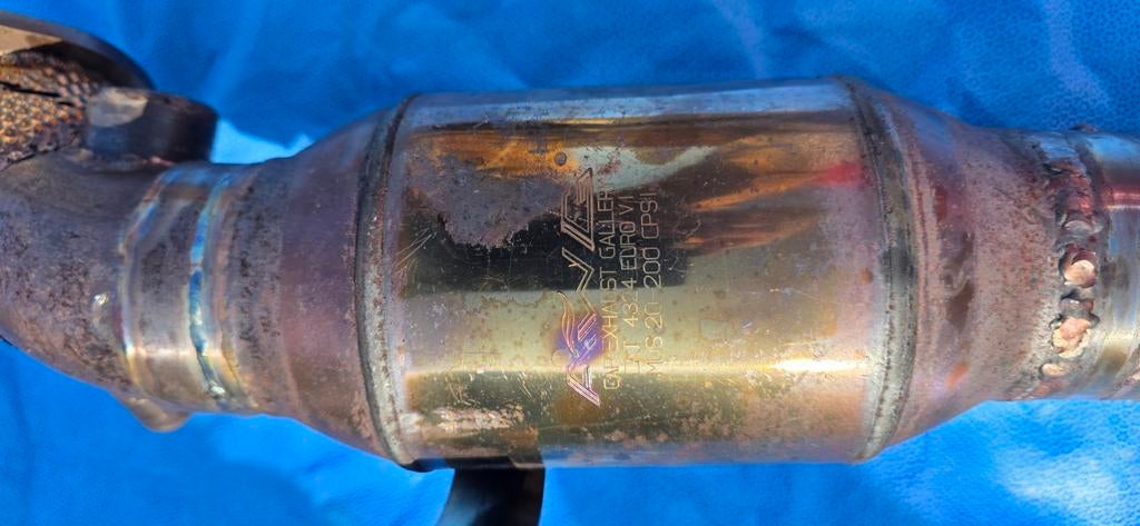 Downpipe Giulia 2.0 met Euro 6 Sportcat, Ophalen of Verzenden, Gebruikt, Alfa Romeo