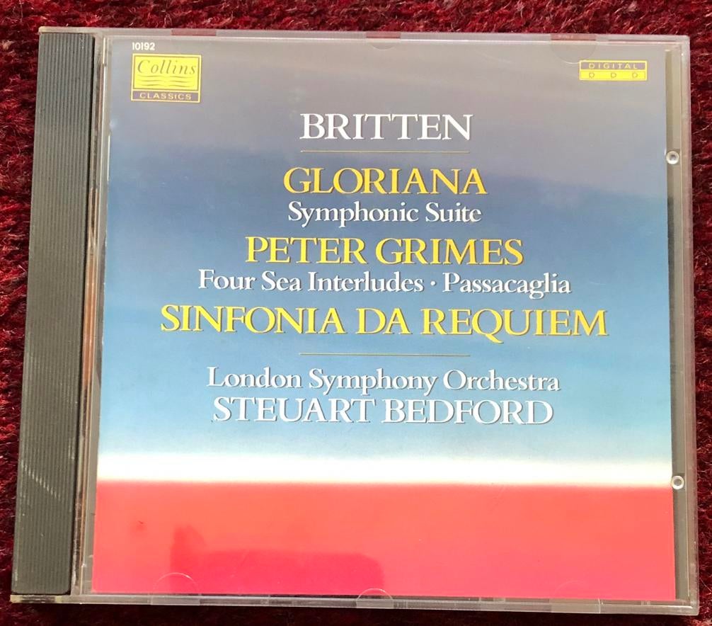 Britten: Gloriana, Peter Grimes, Sinfonia da Requiem CD, Met libretto, Modernisme tot heden, Ophalen of Verzenden, Zo goed als nieuw