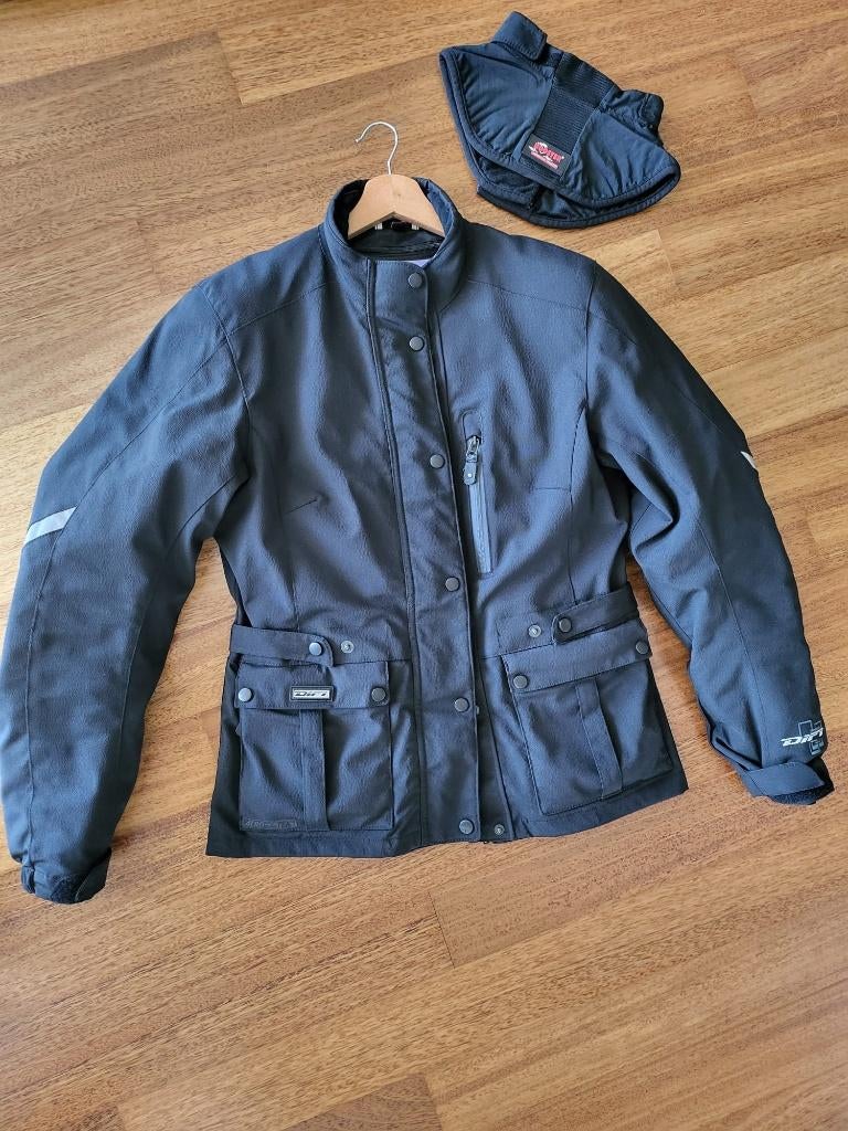 Zo goed als nieuw dames motorjas Difi maat 42, Jas | textiel, Divi, Ophalen of Verzenden, Dames