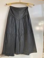 Mooie zwarte leren damesrok maat 36/38.met voering., Kleding | Dames, Rokken, Zwart, Ophalen of Verzenden, Maat 36 (S), Gedragen
