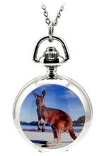 dames / heren zak of tashorloge model kangeroe , zilverkleur, Sieraden, Tassen en Uiterlijk, Ophalen of Verzenden, Nieuw