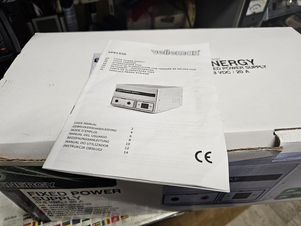 Velleman FPS 1320, Ophalen of Verzenden, Gebruikt, Zender en Ontvanger