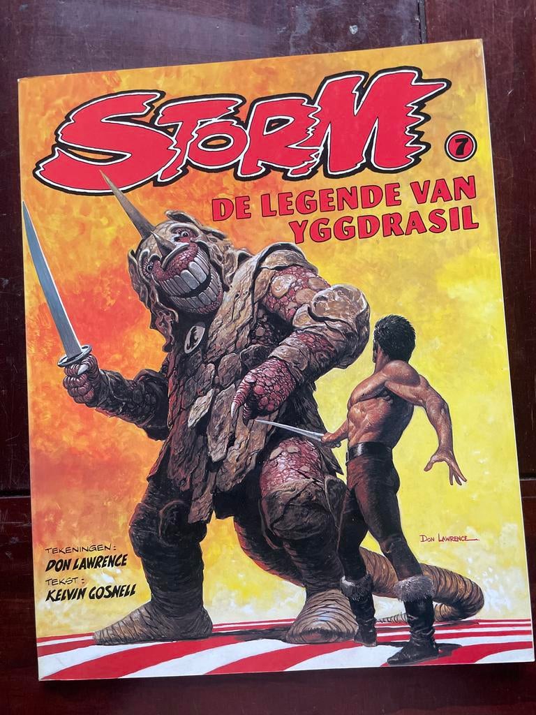 Storm 7: De Legende van Yggdrasil - Don Lawrence, Boeken, Stripboeken, Eén stripboek, Ophalen, Gelezen