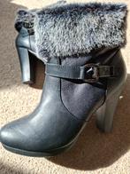 Korte laarsjes, Schoenen met lage hakken, Zwart, Nieuw, Ophalen of Verzenden