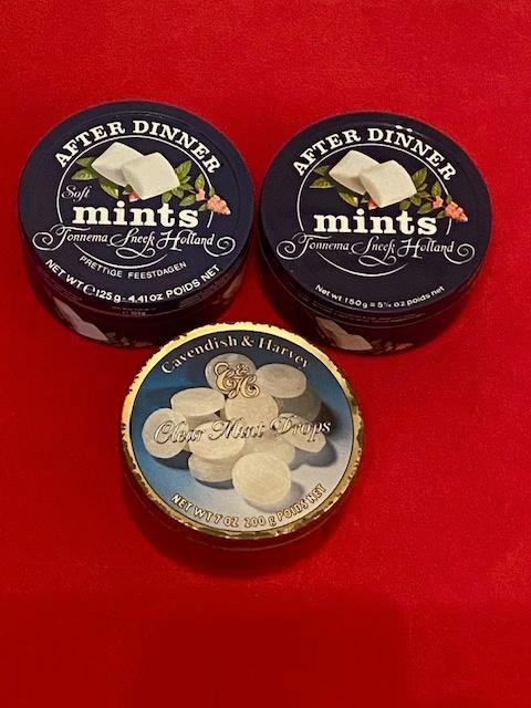 3 vintage blikjes, Verzamelen, Blikken, Gebruikt, Overige, Ophalen of Verzenden