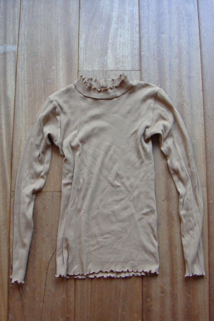 Rosemunde ruffle rib top shirt maat 170 NIEUWSTAAT €2,95, Kinderen en Baby's, Kinderkleding | Maat 170, Meisje, Ophalen of Verzenden