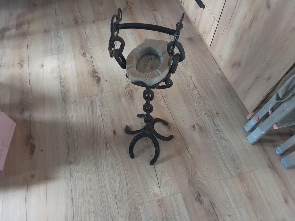 Rookstandaard met uitneembare asbak, Verzamelen, Rookartikelen, Aanstekers en Luciferdoosjes, Ophalen, Asbak