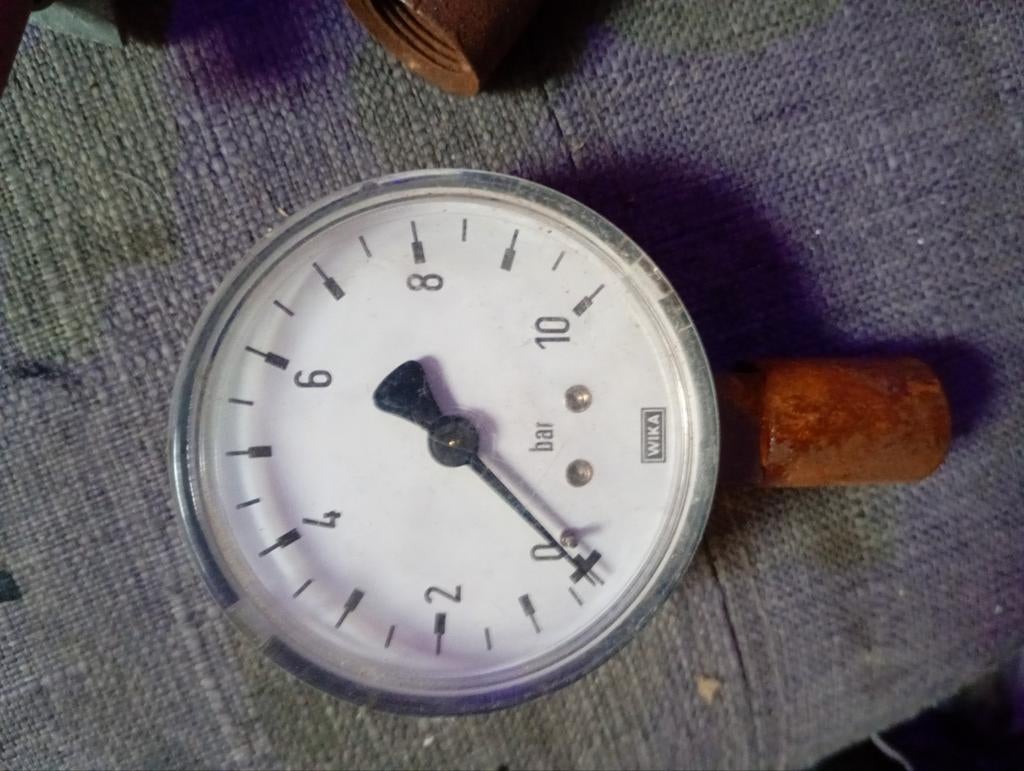 Diverse drukmeters en meters - WIKA en meer, Ophalen of Verzenden, Gebruikt, Druk