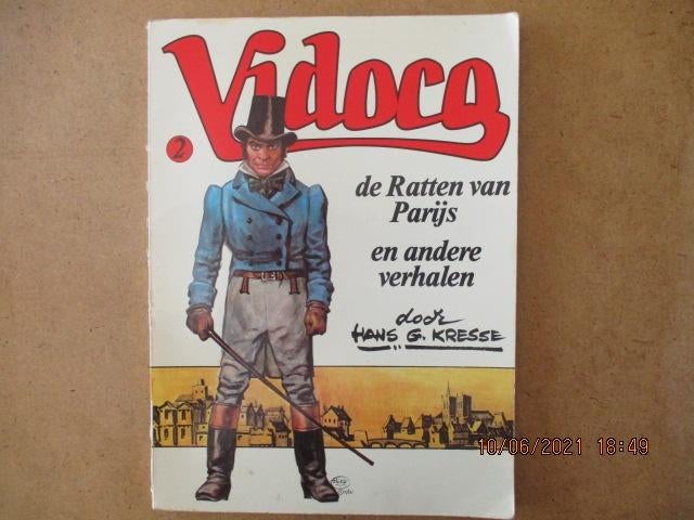 adv4198 vidocq, Boeken, Eén stripboek, Ophalen, Gelezen