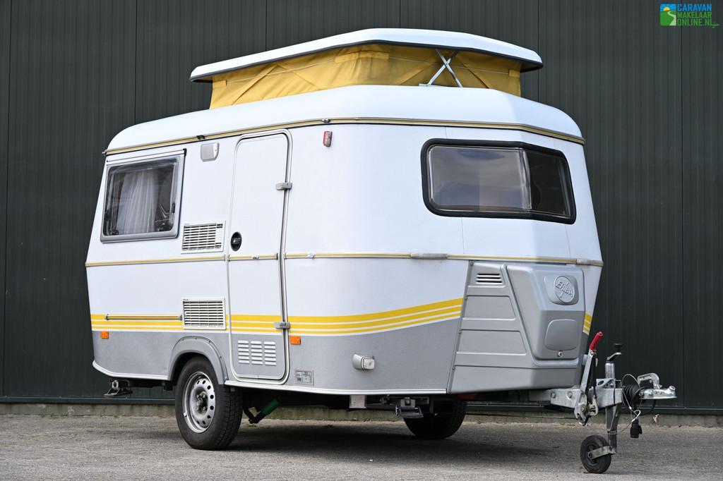 Eriba Touring Pan Lichtgewicht|Luifel|Toilet|NETTE STAAT!, Caravans en Kamperen, Standaardzit, Tot en met 2, Bedrijf, 500 - 750 kg