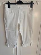 Nieuw wit capri broek Zizo maat 38, Maat 38/40 (M), Wit, Nieuw, Ophalen of Verzenden