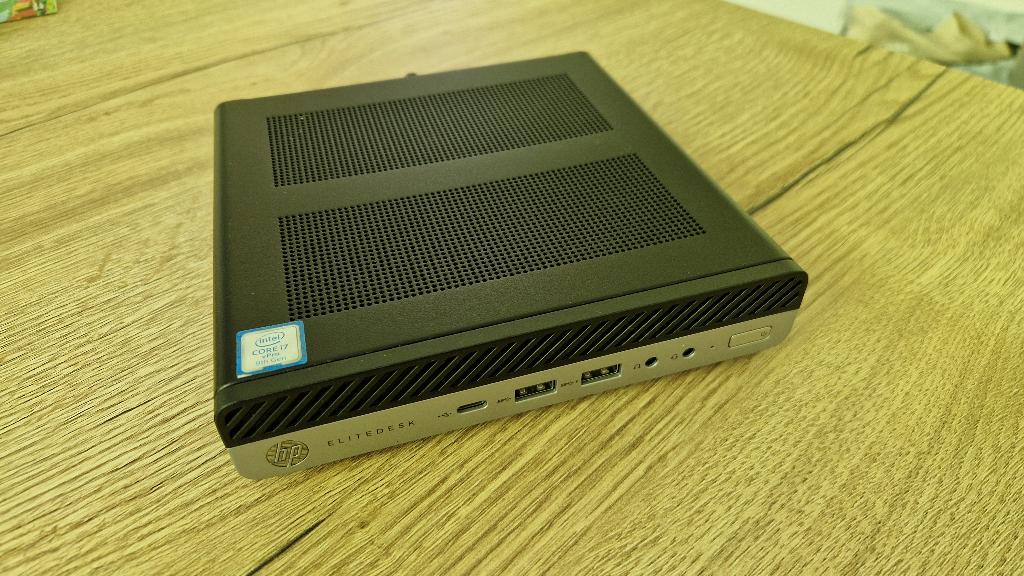 HP EliteDesk 800 G5 Mini - i7-9700 - 16GB - 512GB - Win11, Zo goed als nieuw, SSD, Intel Core i7, HP Elitedesk 800
