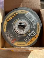 Rhodius Lamellenschijven. 125x1,0 mm. 100 stuks, Doe-het-zelf en Verbouw, Gereedschap | Slijpmachines, Ophalen of Verzenden, Nieuw