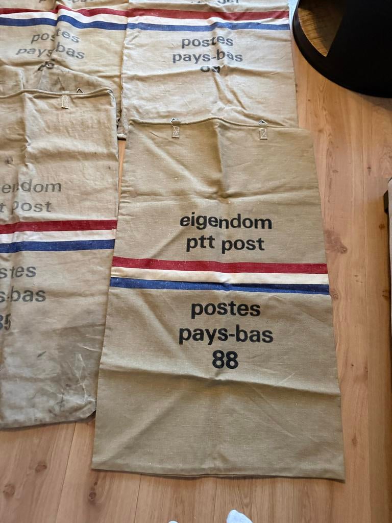 Vintage PTT Post zakken - Authentieke postzakken, Ophalen of Verzenden, Gebruikt
