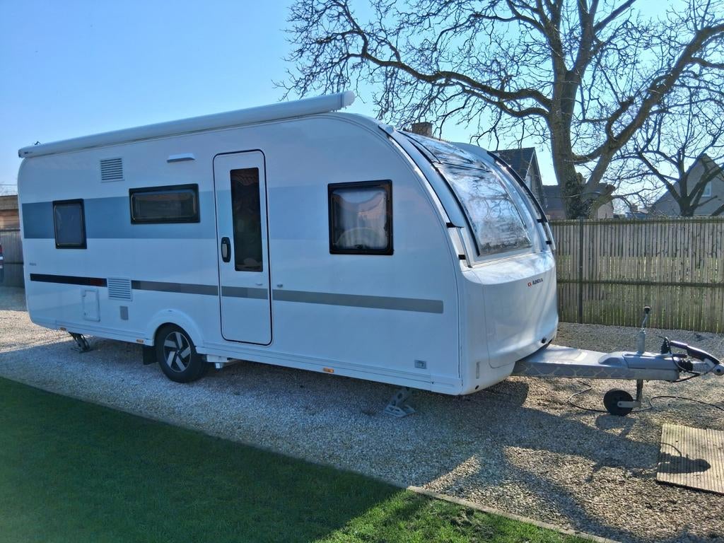 Caravan adria adora 573PT te koop of ruilen met mobielhome, Rondzit, Airco, Particulier, Adria