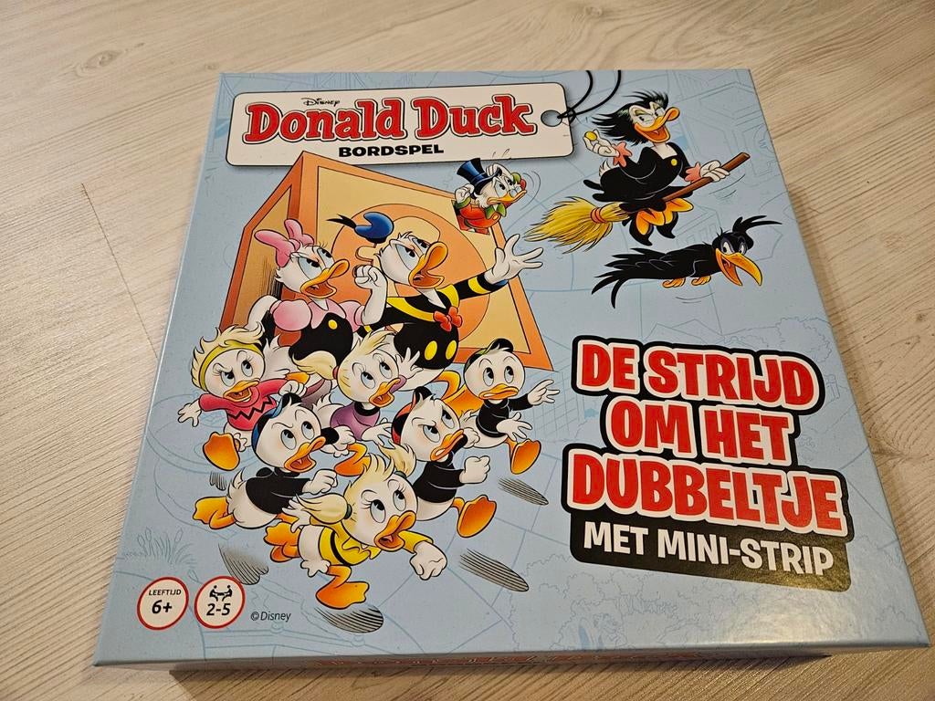 Donald Duck - Strijd om het dubbeltje, Hobby en Vrije tijd, Gezelschapsspellen | Bordspellen, Ophalen, Nieuw