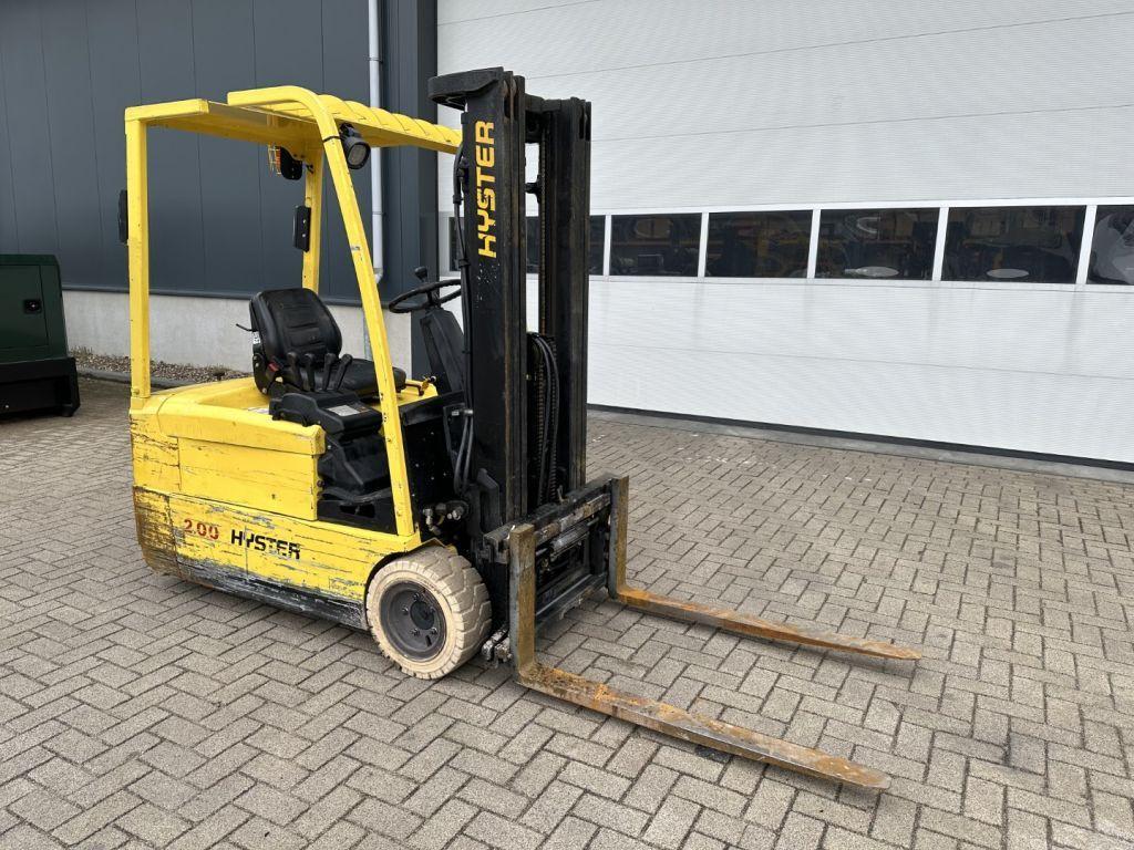 Hyster J2.00XMI 2 ton Triplex Freelift Sideshift Elektra Hef, Heftruck, Ophalen of Verzenden, Hyster, Elektrisch