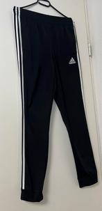 Adidas trainingsbroek zwart met witte strepen maat 36/38, Ophalen of Verzenden, Zo goed als nieuw
