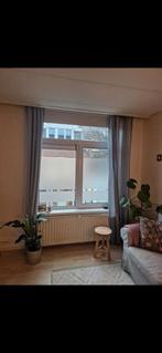 Lichtgrijze/blauwe gordijnen, Ophalen, 200 cm of meer