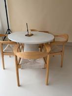 Kwantum Bova japandi stoelen 4x nieuwstaat!, Ophalen, Zo goed als nieuw