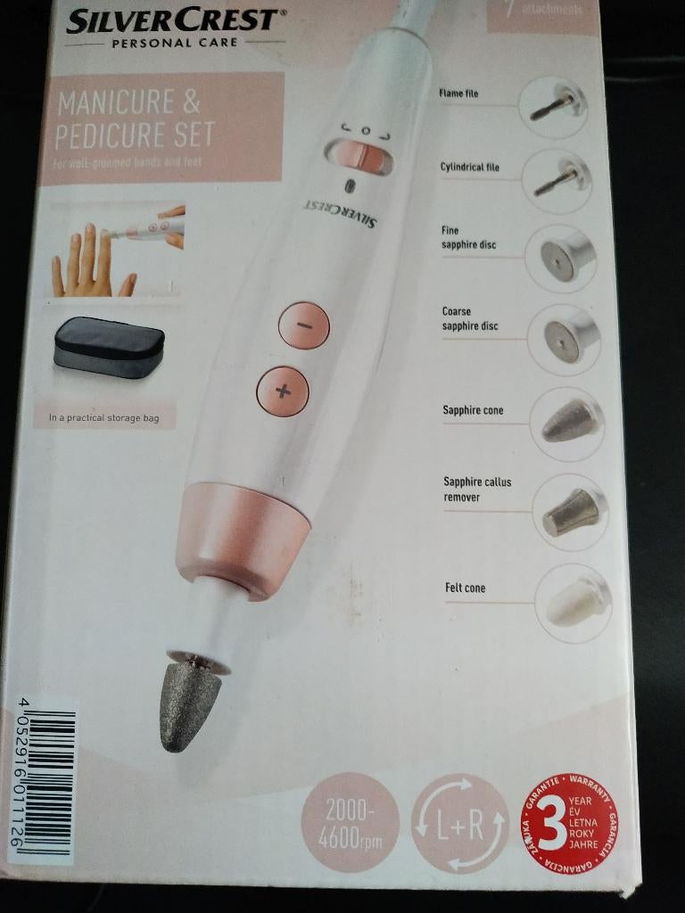 Silvercrest Pedicure en Manicure set, Ophalen of Verzenden, Nieuw, Overige typen