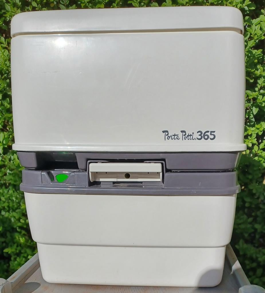 Zeer nette porta potti, Ophalen, Zo goed als nieuw