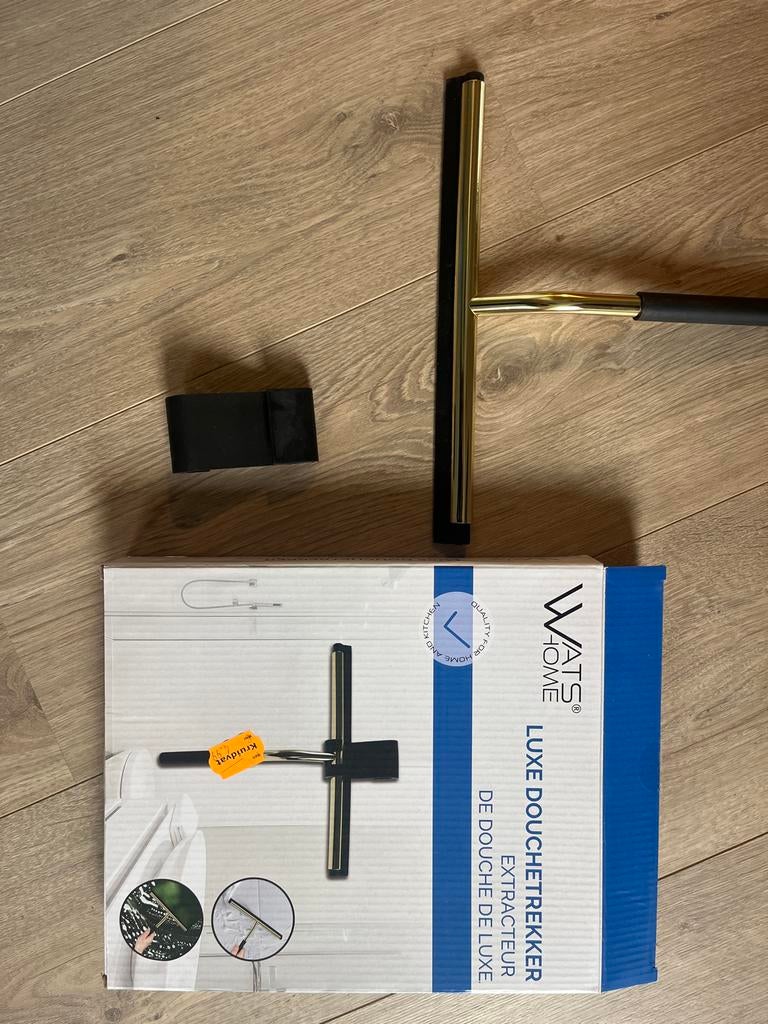 Luxe Douchetrekker met Hanger - Nieuw in Doos, Ophalen of Verzenden, Nieuw, Zwart, Overige typen