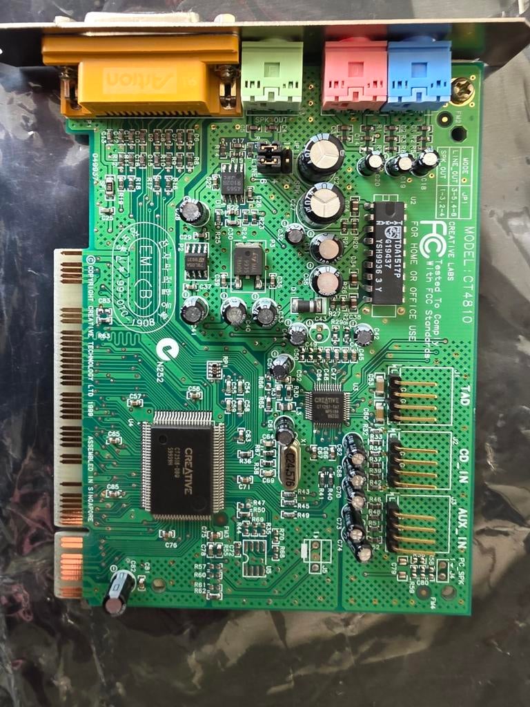 Soundblaster CT4810, Ophalen of Verzenden, Refurbished, Intern, Creative Labs