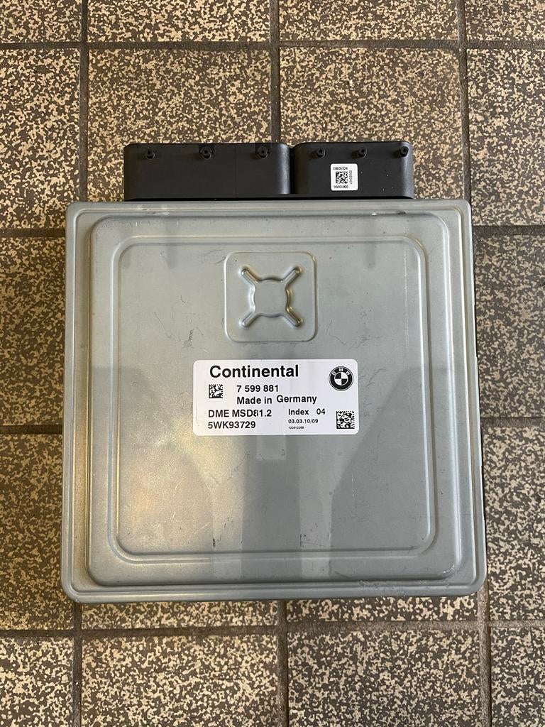 BMW Continental DME MSD81.2 Motor ECU 7 599 881, Auto-onderdelen, Ophalen of Verzenden, Gebruikt, BMW