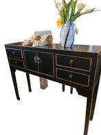 Chinees zwart dressoir met lades en deuren, Huis en Inrichting, Kasten | Dressoirs, Ophalen, Gebruikt, Onbekend@voorbeeld.com