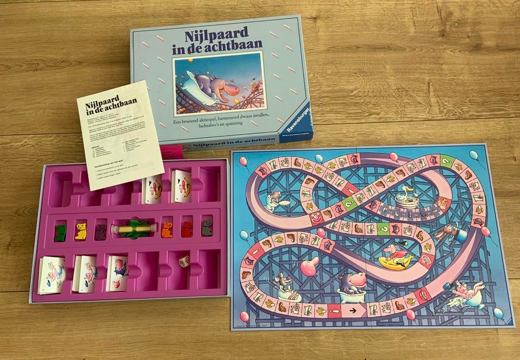 Nijlpaard in de achtbaan, Ophalen of Verzenden, Zo goed als nieuw