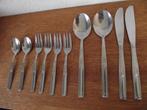 8 stuks RVS Koninklijk Empire parelrand bestek ook per stuk, Ophalen of Verzenden