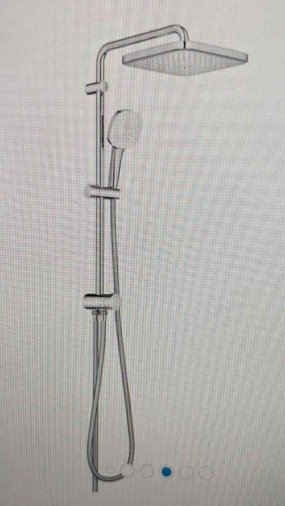 Grohe Tempesta Cube 250 regendoucheset, Doe-het-zelf en Verbouw, Sanitair, Nieuw, Douche, Chroom, Ophalen of Verzenden