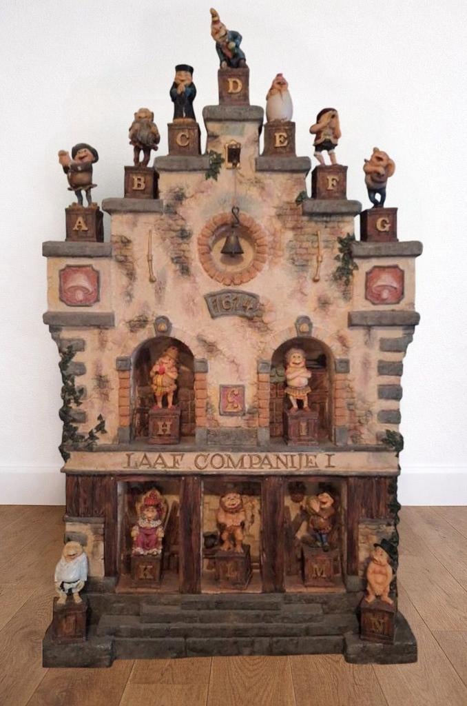 LAAF Companije 1 en 2 huis met het complete alfabet, Verzamelen, Efteling, Ophalen, Zo goed als nieuw, Beeldje of Poppetje