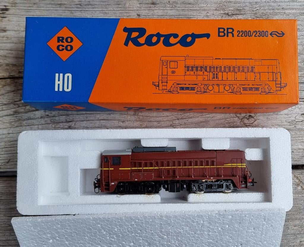 Roco BR 2200/2300 Locomotief NS H0, Hobby en Vrije tijd, Modeltreinen | H0, Ophalen of Verzenden