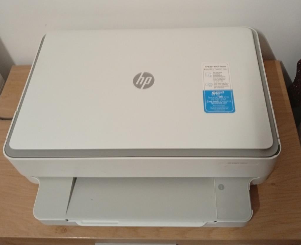 HP Envy 6000 All-in-One Printer - Draadloos & Kleur, Computers en Software, Printers, Ophalen, Zo goed als nieuw, Draadloos