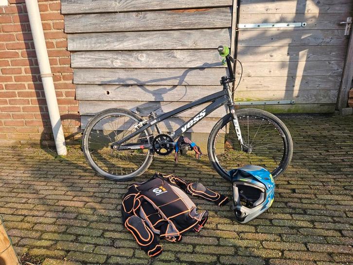 Crossfiets xl, Fietsen en Brommers, Fietsen | Crossfietsen en BMX, Gebruikt, 20 tot 24 inch, Staal, Stuur 360° draaibaar, V-brakes