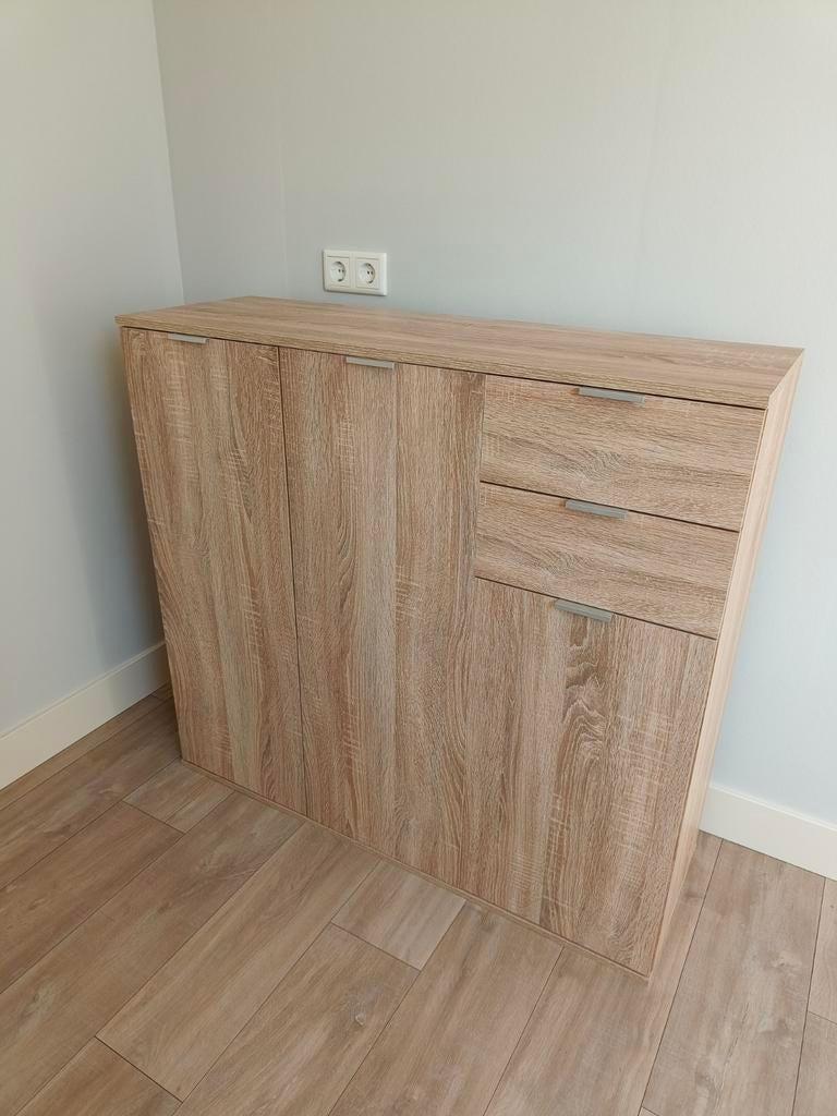Houten dressoir/commode/kast met lades en deuren Kast Alaska, Gebruikt, 25 tot 50 cm, Ophalen, Overige houtsoorten