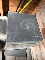 Antracietkleurige tuintegels 50x50x4cm, Ophalen, Gebruikt, 5 tot 10 m², Beton