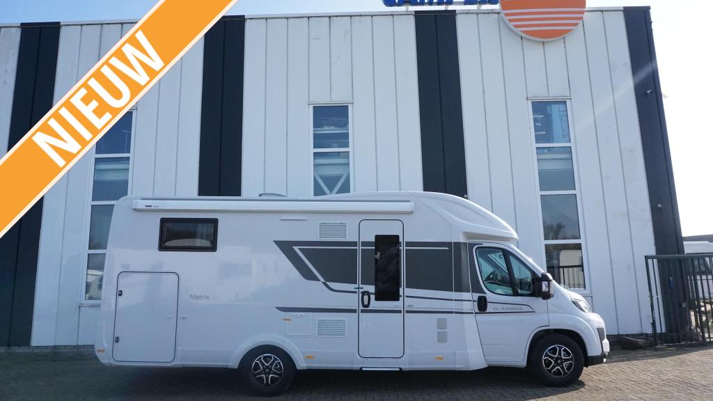 Adria Matrix Axess 670 SL, Caravans en Kamperen, Campers, Automaat, Ringverwarming, Fiat, Bedrijf