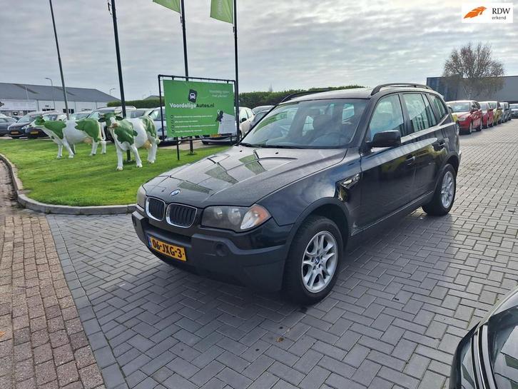 BMW X3 2.5i / Mooie auto / APK september 2026, Auto's, BMW, Bedrijf, Te koop, X3, 4x4, ABS, Airbags, Airconditioning, Boordcomputer