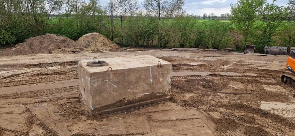 Prefab Kelder / Betonkelder, Ophalen, Gebruikt